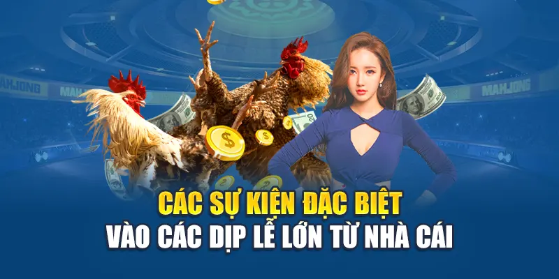 Các sự kiện đặc biệt vào các dịp lễ lớn từ nhà cái